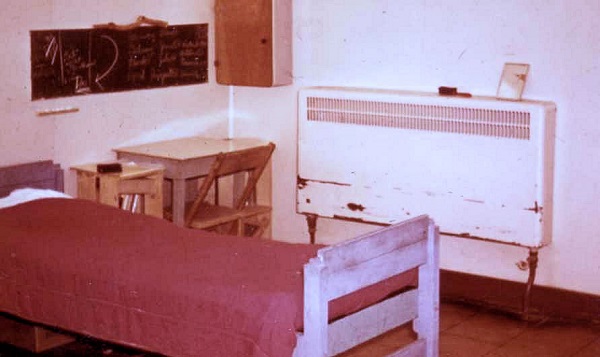 Dormitory room at Western Christian College 1957